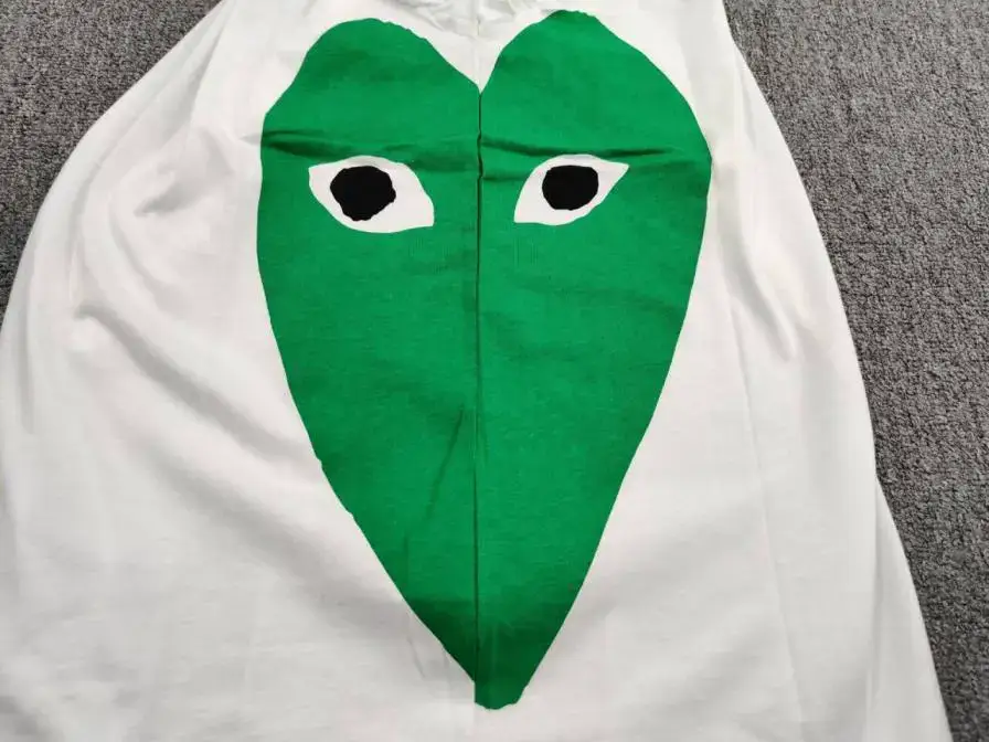 Comme des Garçons Play White Heart T-Shirt