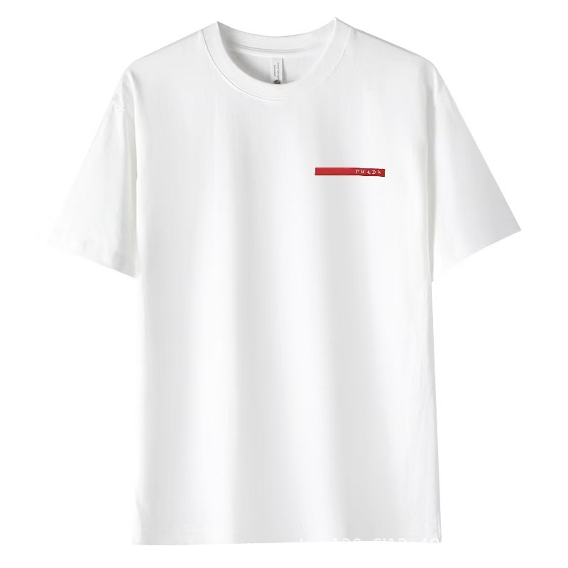 2025 Summer New Style Metal Logo Fashion Casual Unisex T-Shirt Couple's Round Neck Short-Sleeve T-Shirt Foto QC de 1688 na Qualit.ly