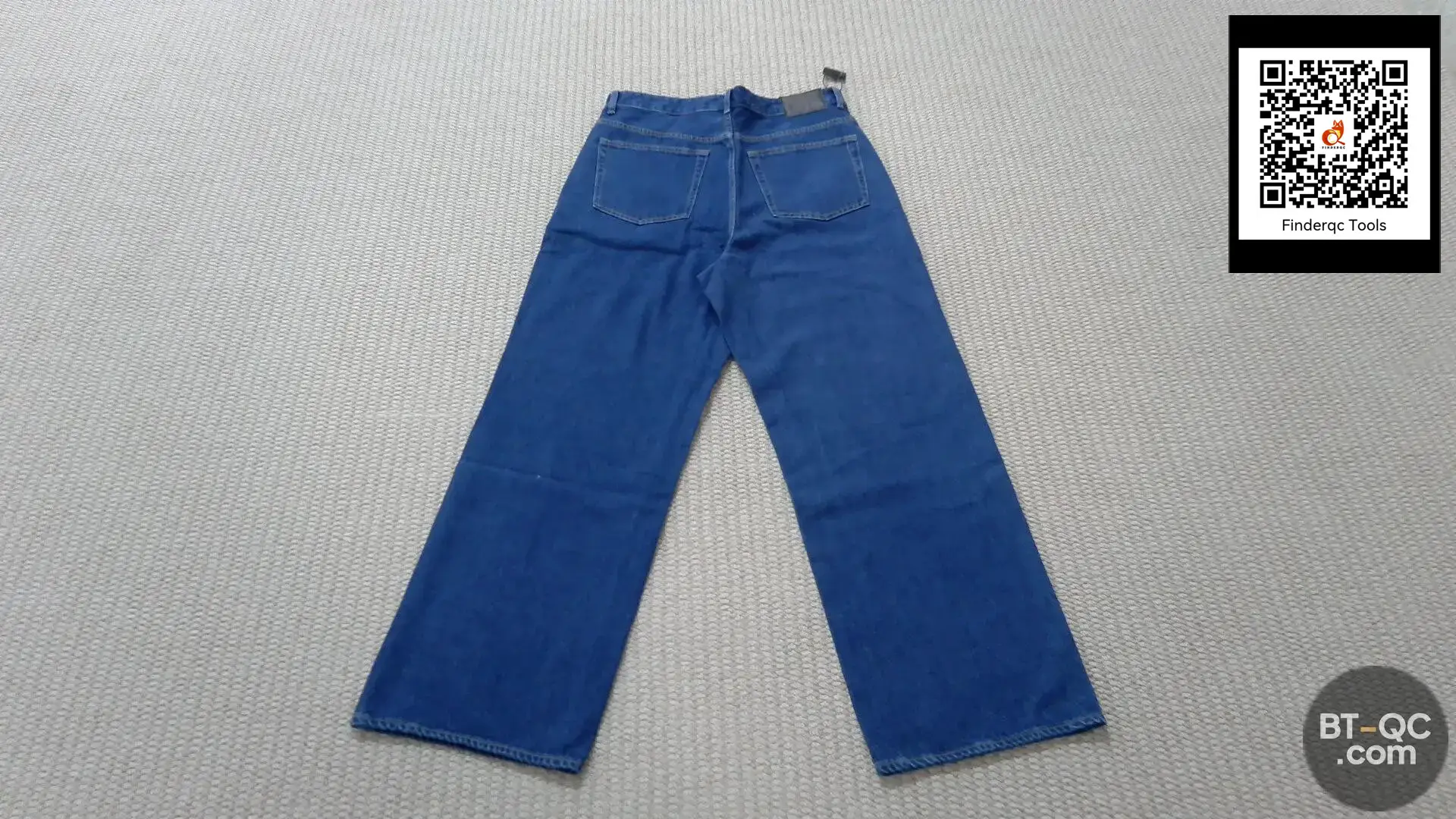 Vujade 009 Wes Washed Dark Blue Raw Cow Kenijiam Same Style Retro Loose Denim Vibe Style