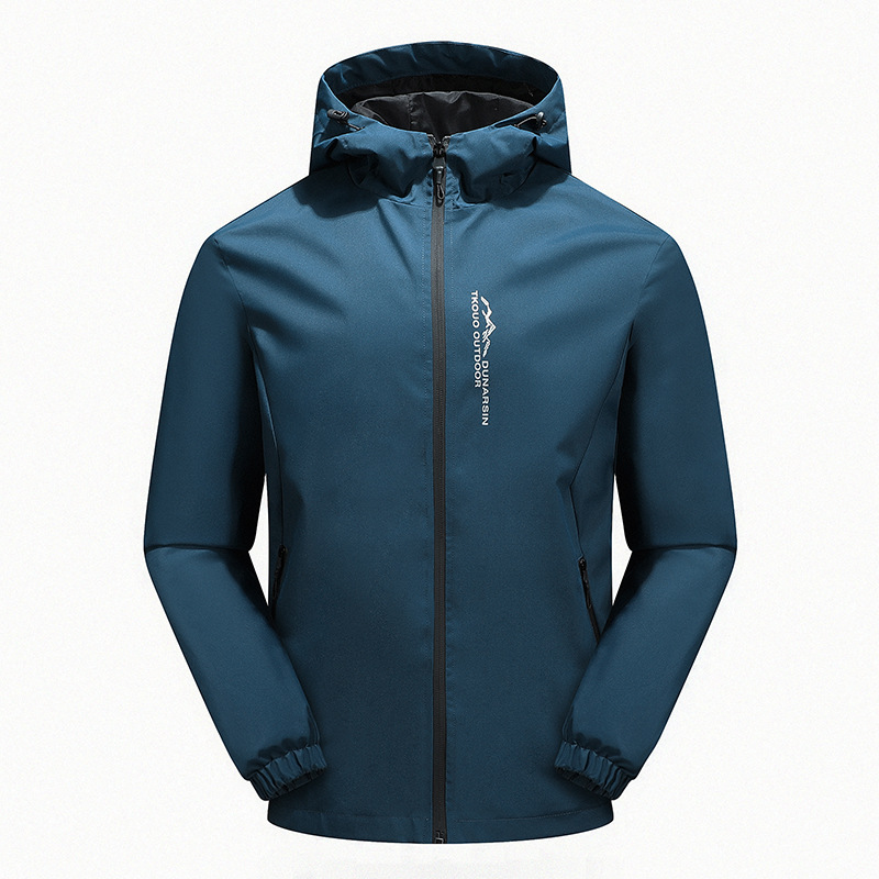 Spring 2025 New Arrival Jacket Outdoor Windbreaker Sports Jacket Men's Jacket Hooded Jacket Waterproof Mountaineering Suit