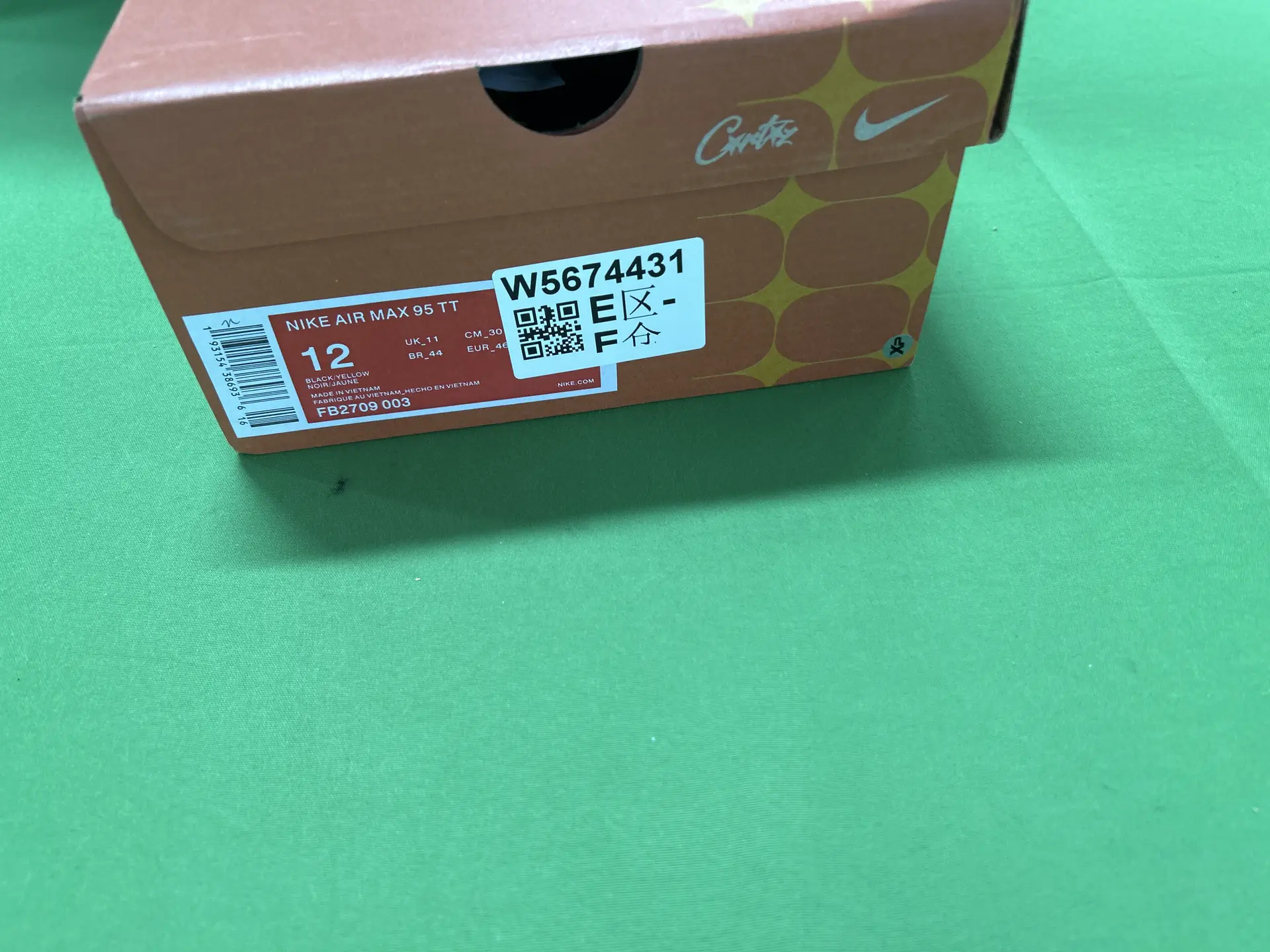 Nike Air Max 95 TT Black Yellow FB2709-003