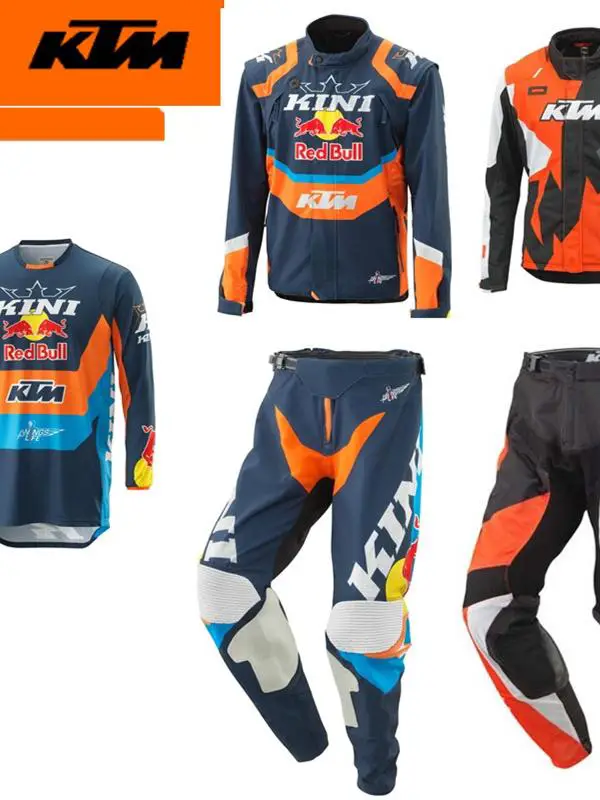 Kini Off-Road Rally Suit Neutral Ktm Cooperation Factory Team Version Rb Trail Endurance Cycling Suit jacket Cycling Pants