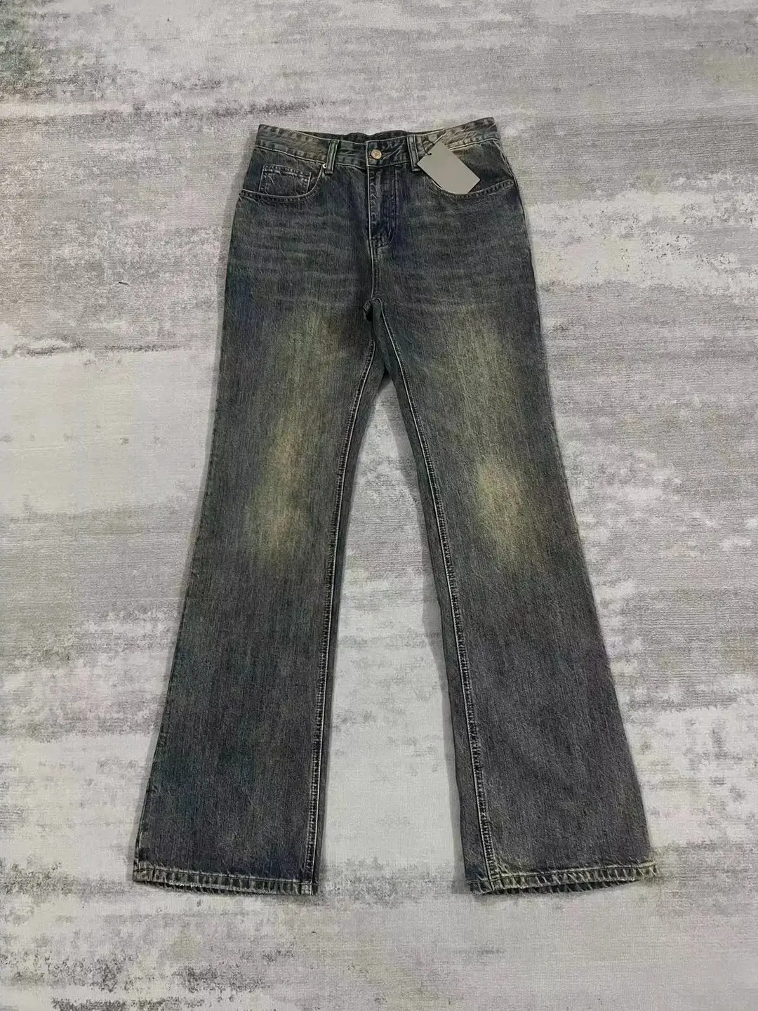 Bal*enciaga Flared Denim Jeans