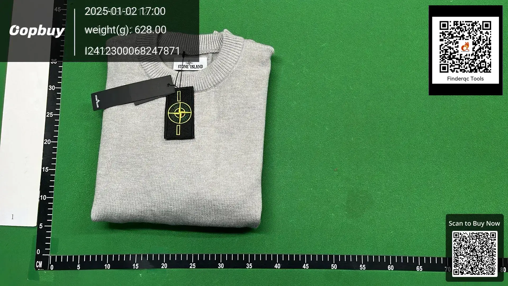 high quality Correct Version New Stone Island 24FW Casual Knitted Pullover Sweater All-match Men's and Women's Hair