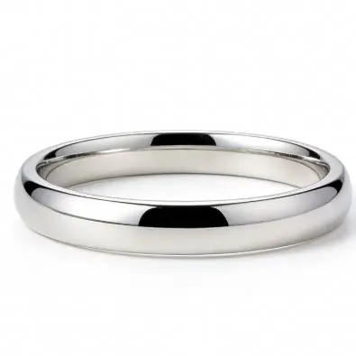 Silver Couple Rings with Crying Label, Music String, Heart, and Eyes Design, Green Box Packaging 88040440