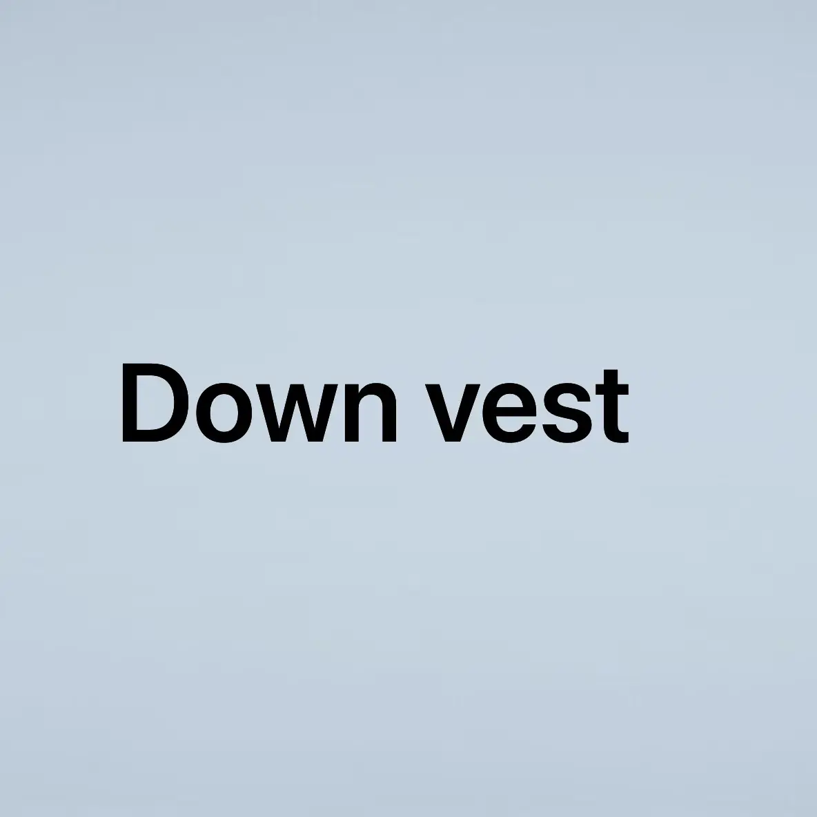 STONE ISLAND Down vest XL