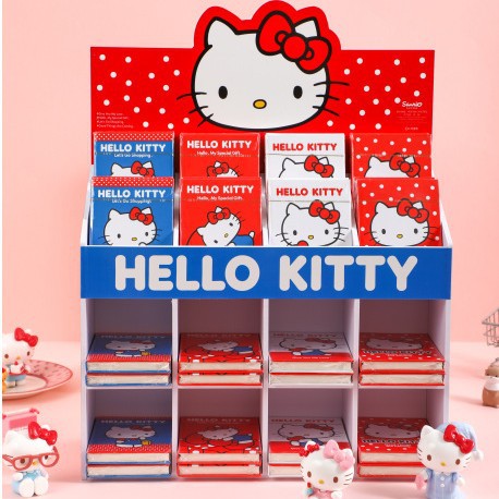 Mai Pin Stationery Genuine Sanrio Hello Kitty Edition Small Daily A7 Pocket Notebook Cute Kitty Cat Notepad