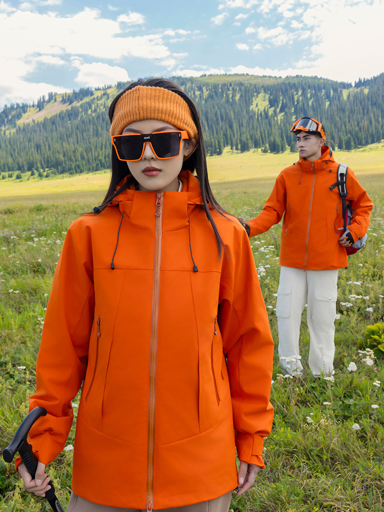 Kailas Style Outdoor Windproof Waterproof Warm down Two-Piece Set for Men and Women, 90% Duck down Mountaineering Jacket 25