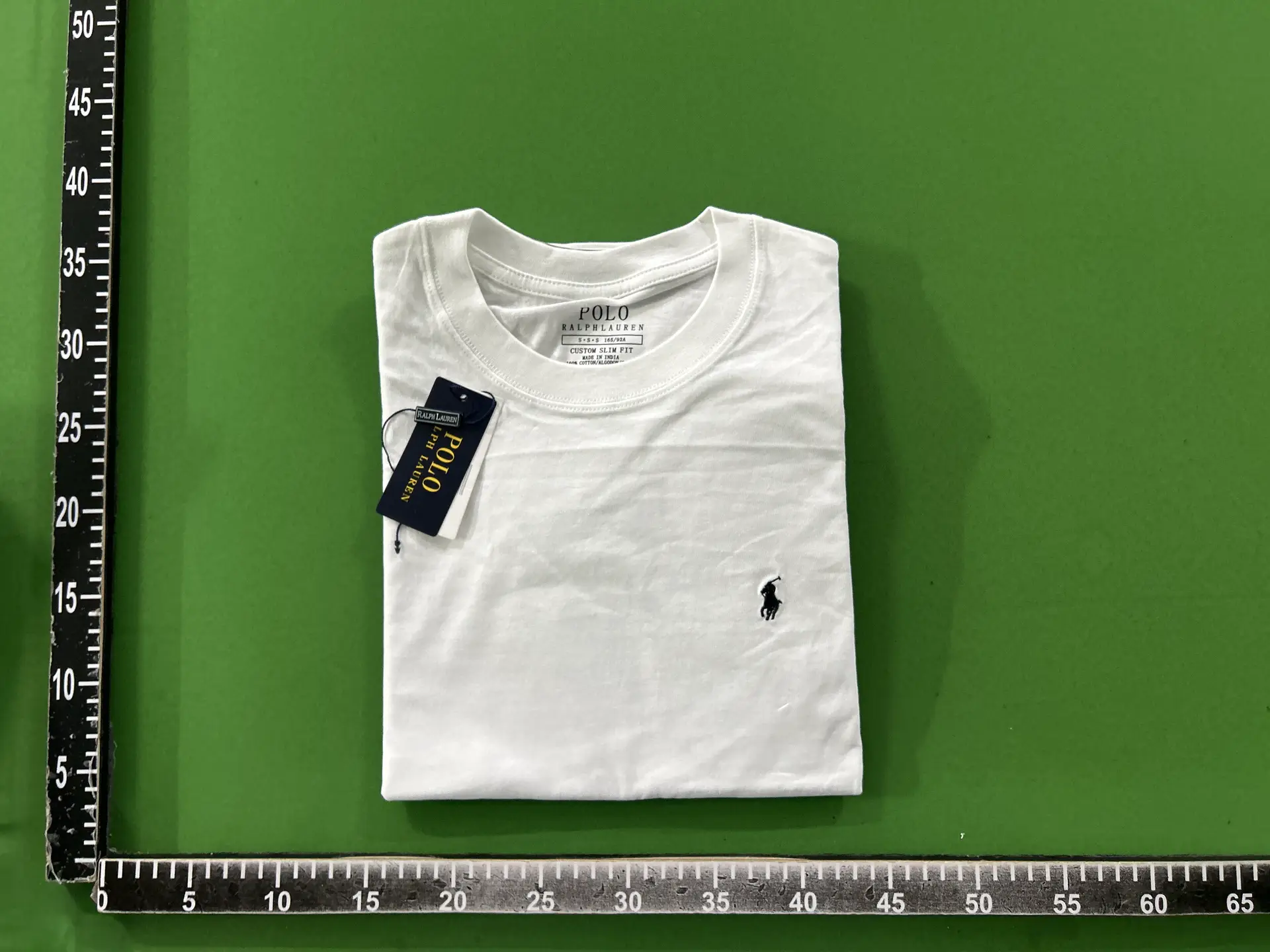 Polo Ralph Lauren Custom Slim Fit T-Shirt White