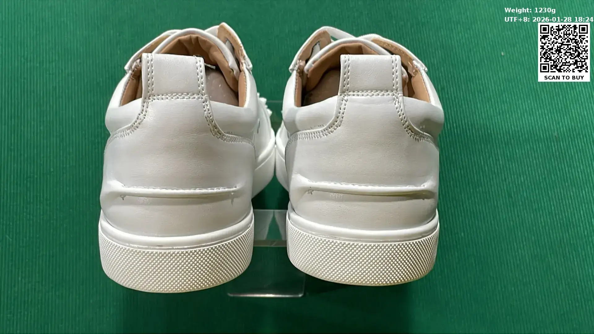 White Leather Sneakers