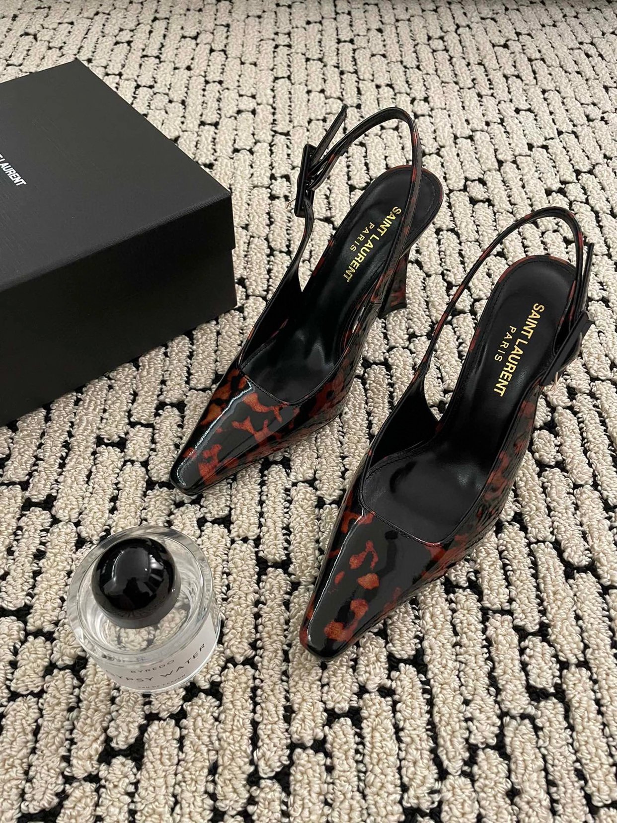 Saint Laurent Paris Slingback Heels