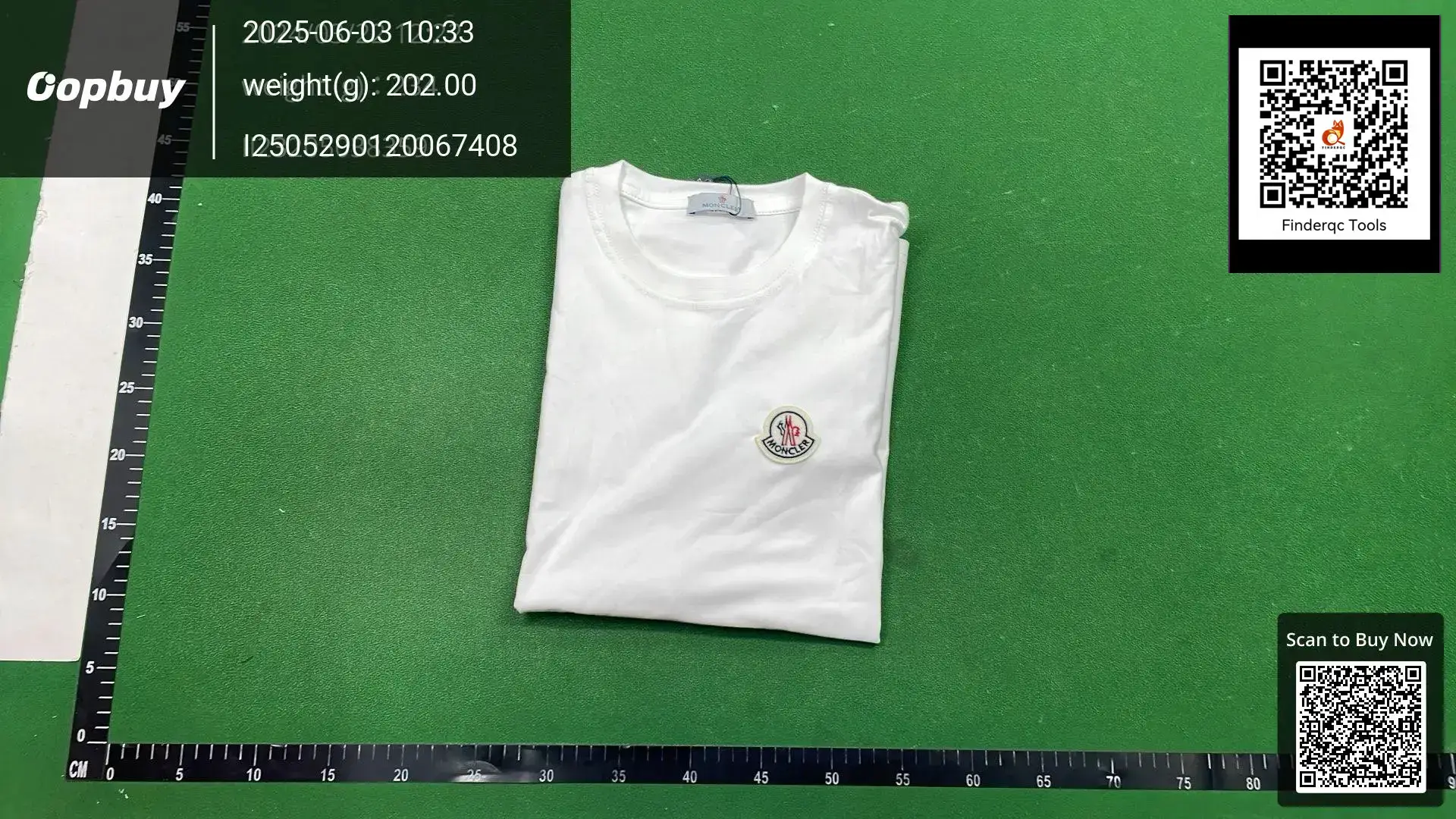 Moncler T-Shirt White