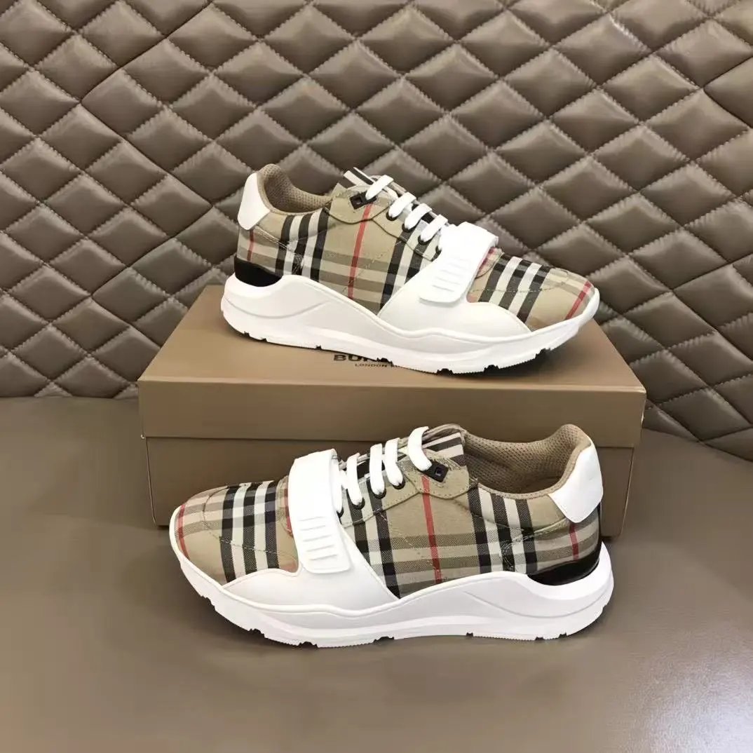 Bajia Plaid Casual Sneakers