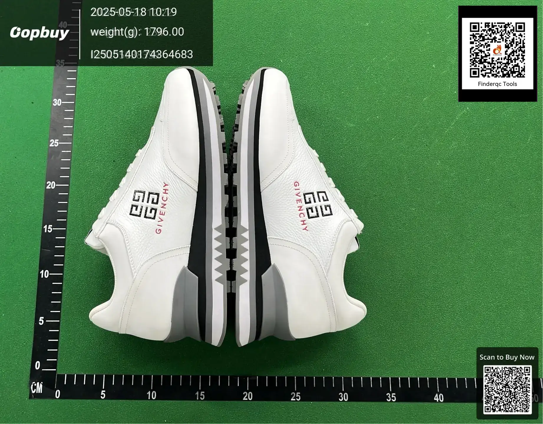 New Arrival Side Four-Palace Men's Shoes Thick-Sole Casual Shoes All-Match Low-Top Leather Stitching Shoes Fashion Trendy Men's Shoes