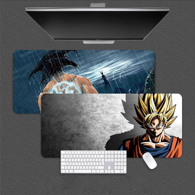 Dragon Ball Mouse Pad Oversized Boys Anime Two-dimensional E-sports Game Computer Keyboard Student Desk Mat