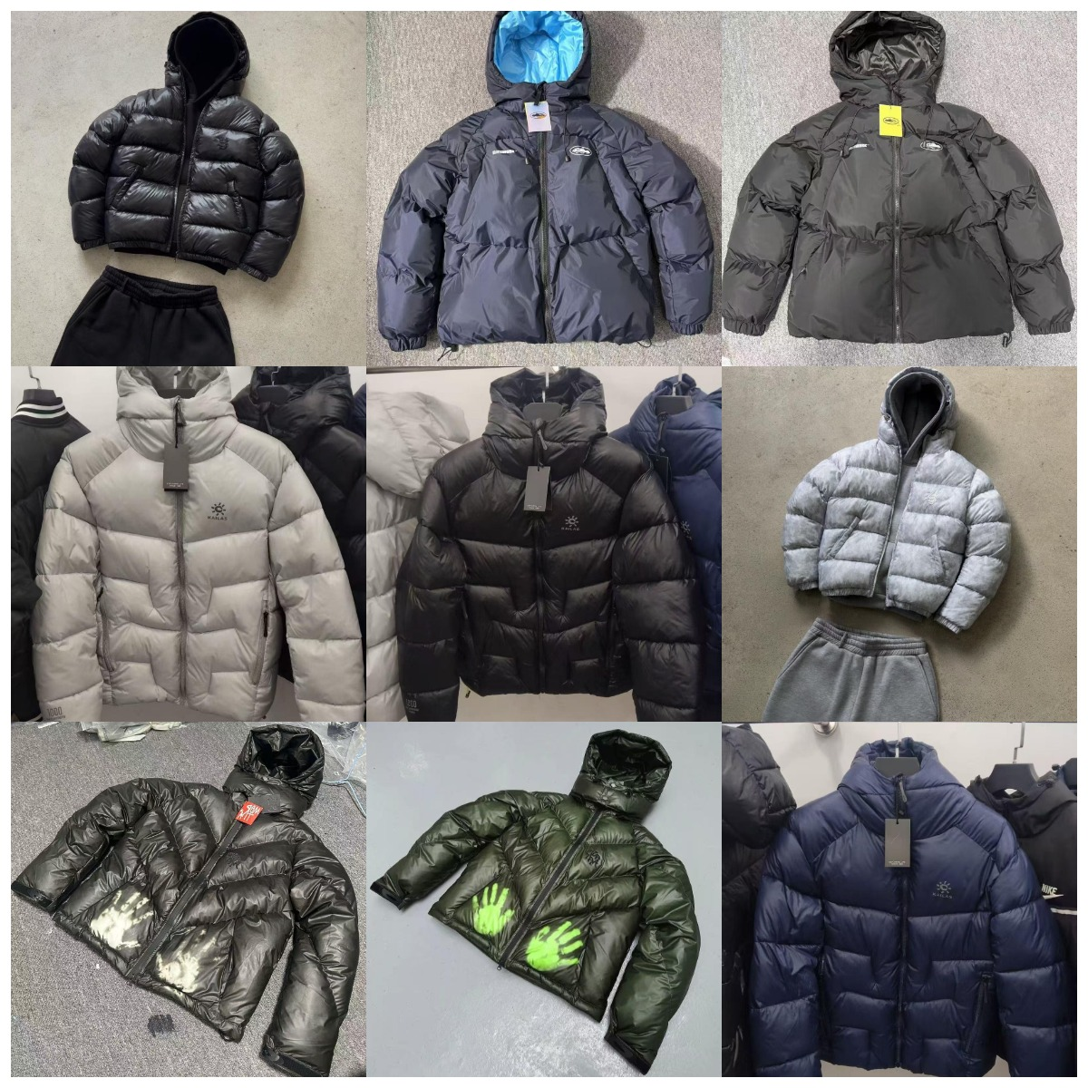 纯色棉服运动套装WhatsApp+86 183 5930 5797
