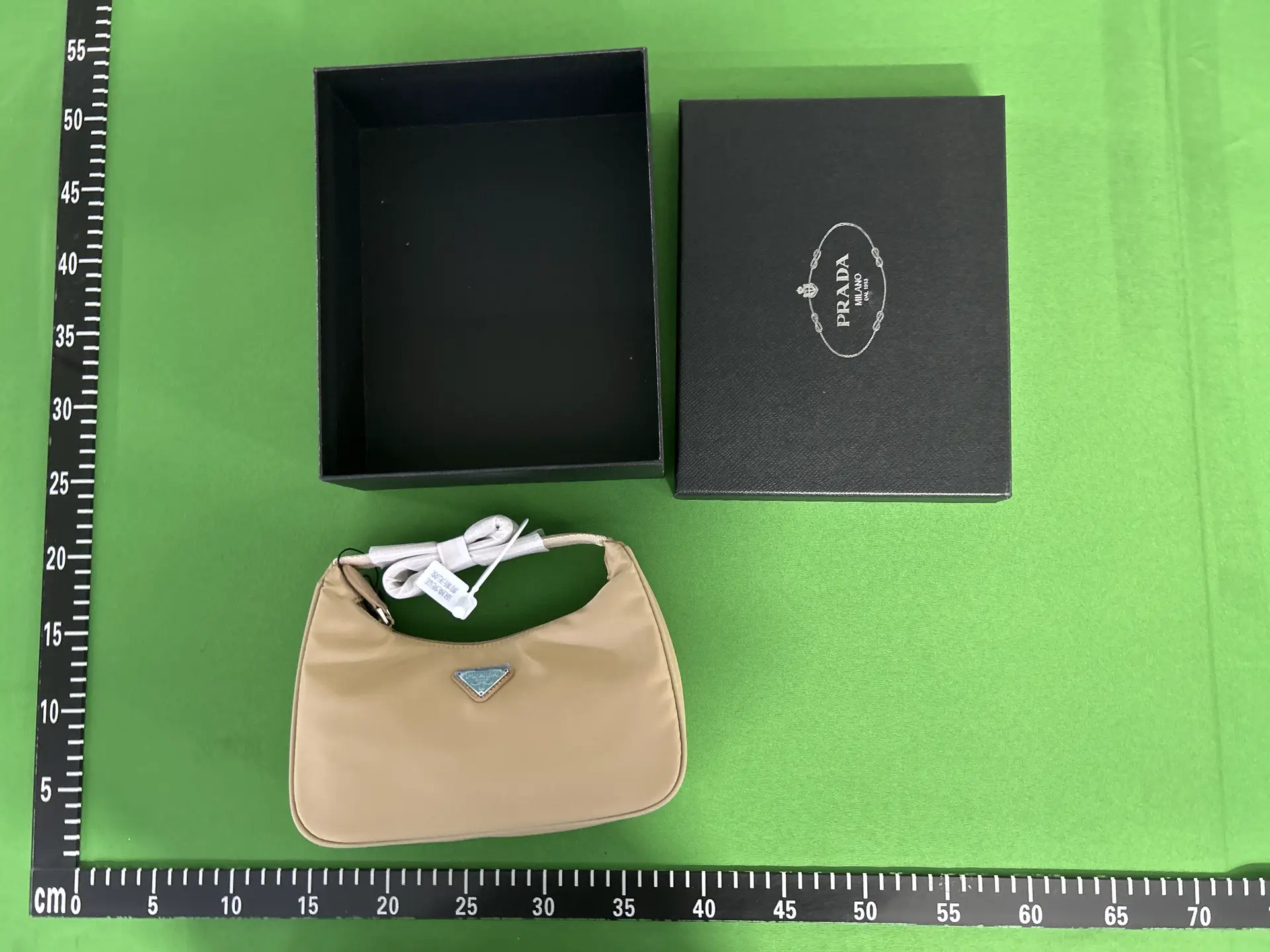 Prada Re-Edition 2000 Nylon Bag Beige