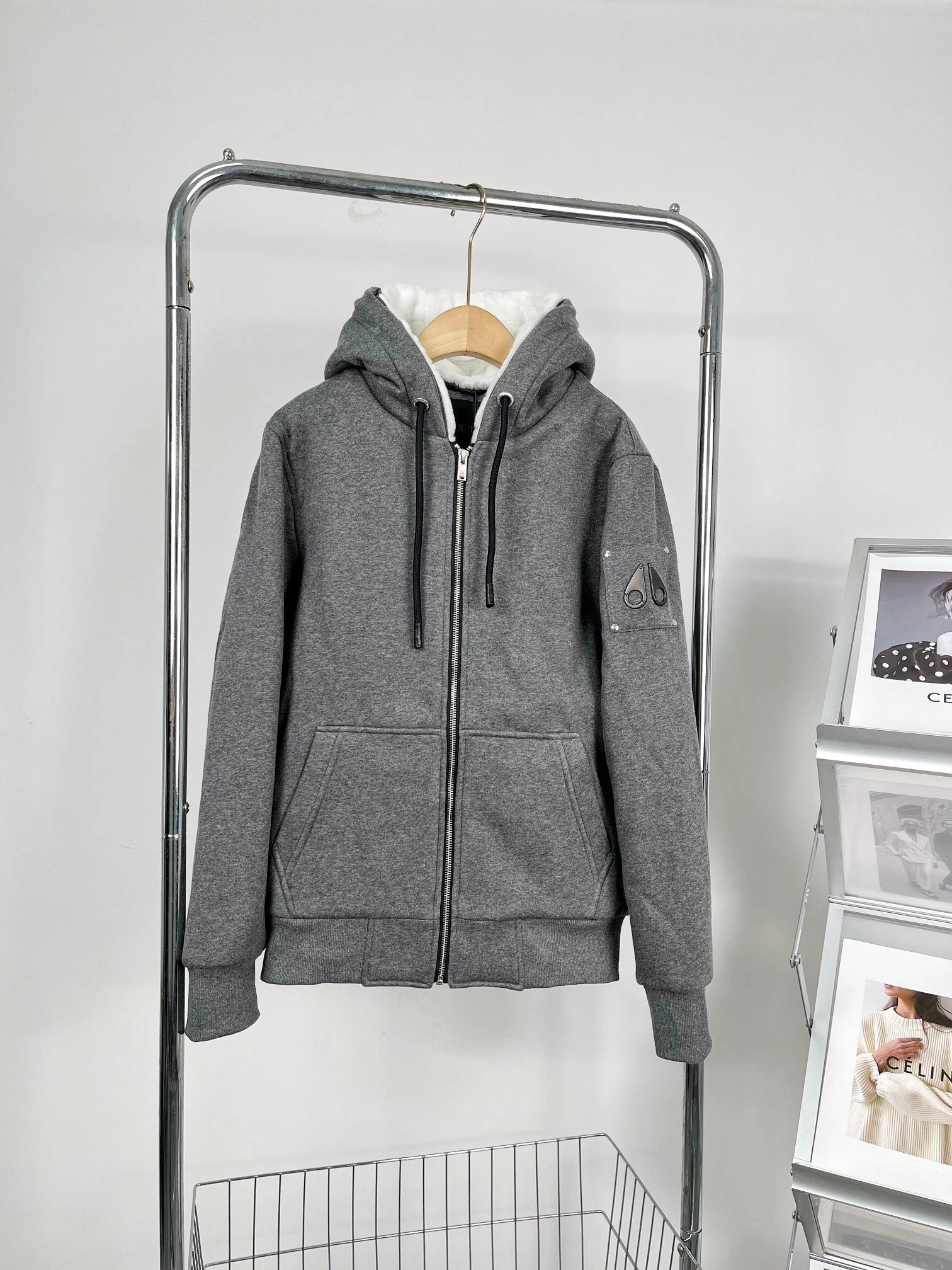 High Quality Scissors Flight Jacket Coat