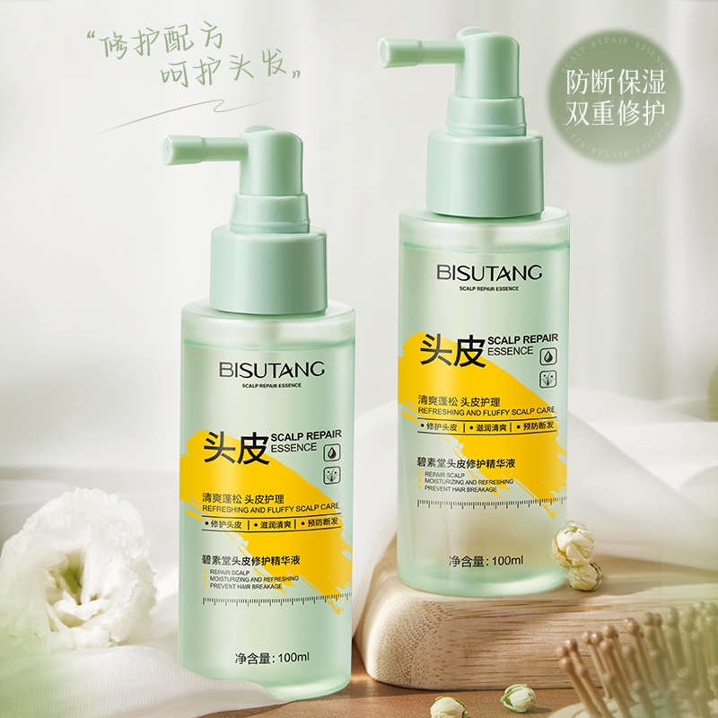 Official Genuine Scalp Repair Serum to Improve Frizz, Refresh and Add Volume, Care for Hair Roots, and Strengthen Hair Texture