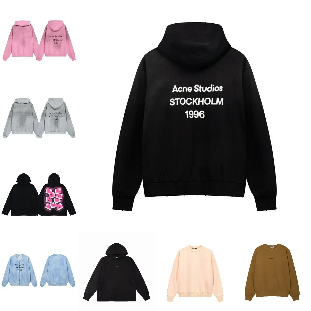 Trendy simple and versatile hoodie 37