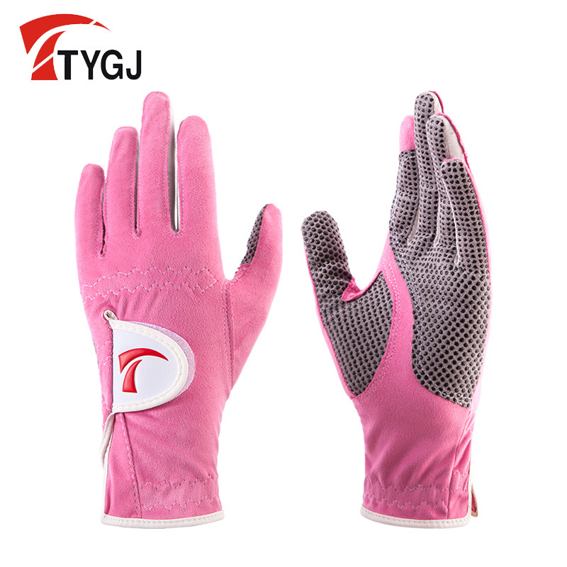 Ultrafilm Golf Gloves Women's Golf Non-Slip Long Wrist Sunscreen Breathable Gloves Left and Right Hands