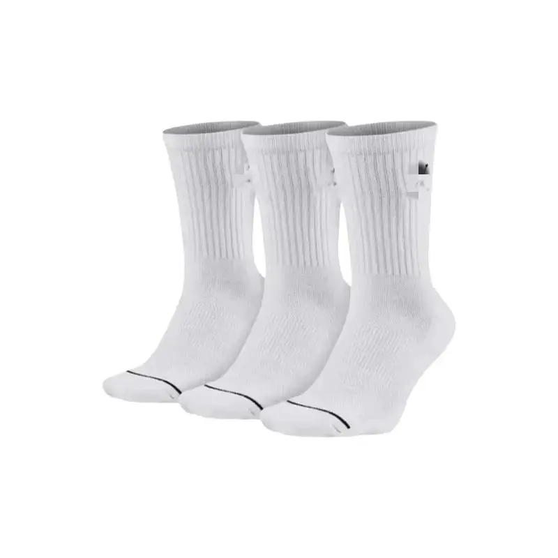 Under Armour Crew Socks 3 Pack White