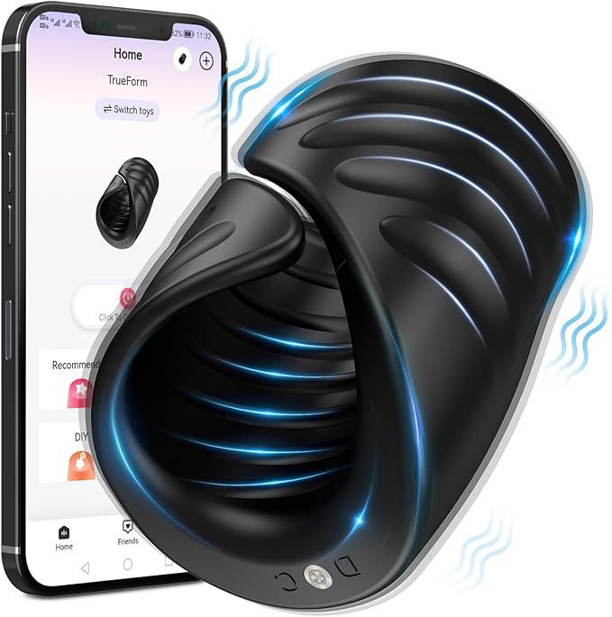 Amazon's New Best-Selling Trainer Twilight App Glans Penis Exerciser Male Remote Control Vibrating Aircraft Cup