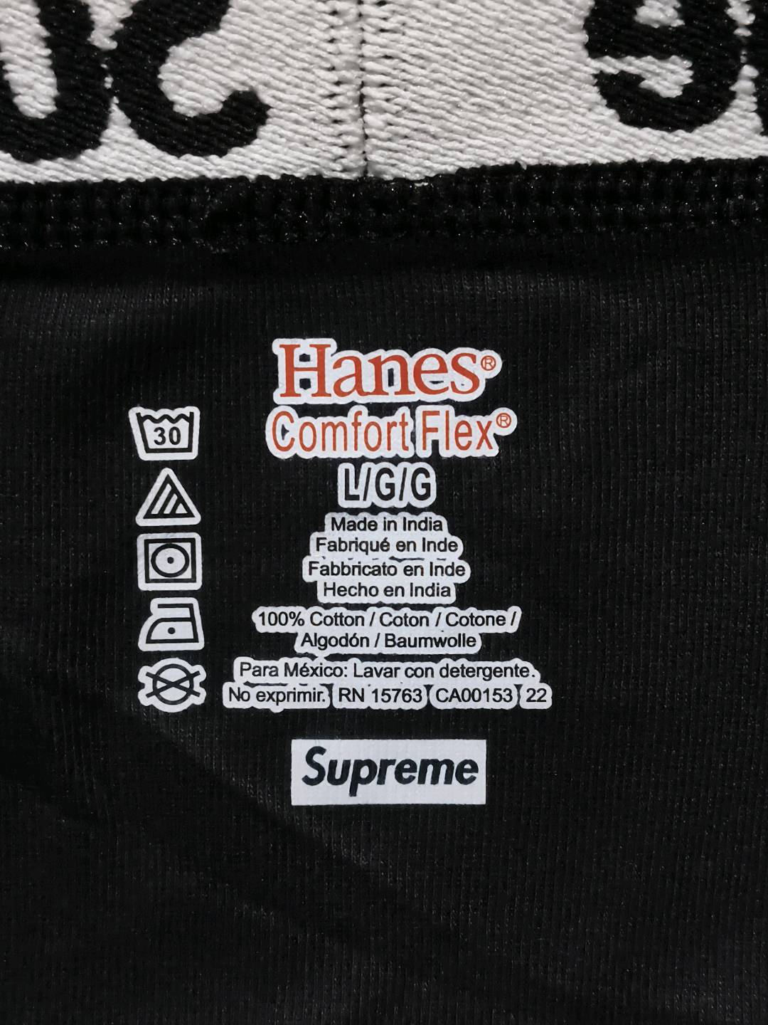 Hanes x Supreme Boxer Briefs QC