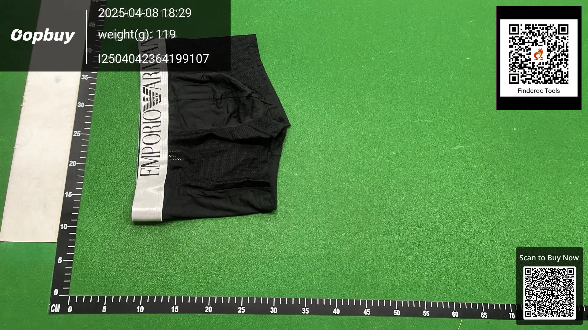 Emporio Armani Black Underwear
