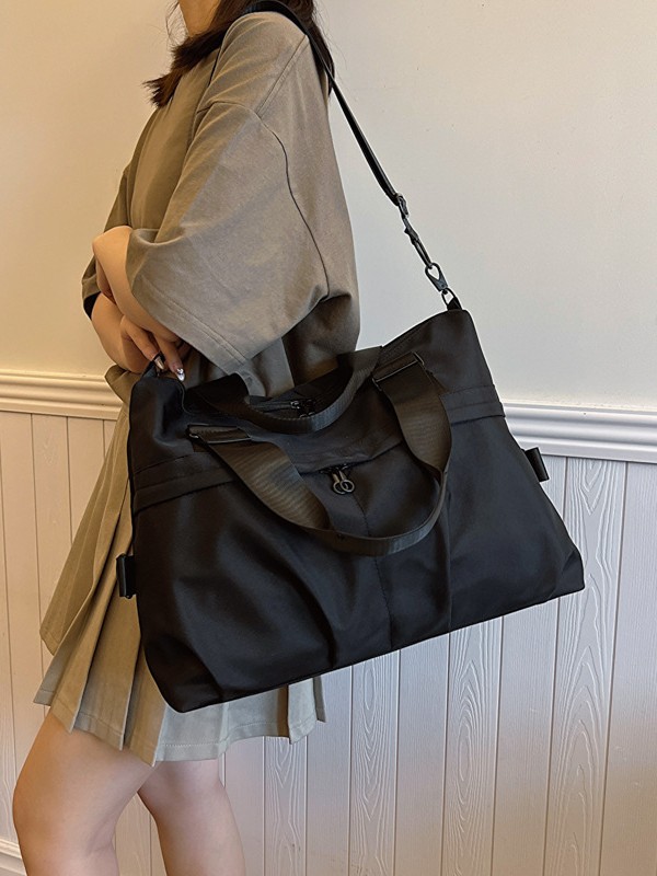 2024 Summer Ins New Large Capacity Simple High-end Sense Casual Travel Bag All-match Women's Tooling Crossbody Bag