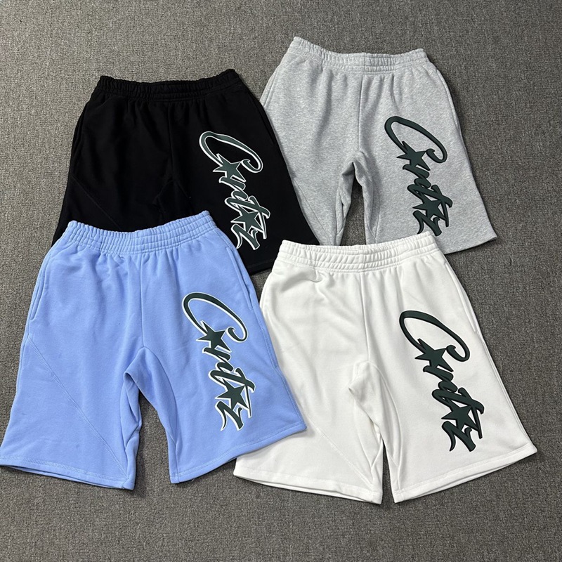 Classic Letter Print Summer Loose Casual Trendy Hip-Hop Shorts for Teenagers