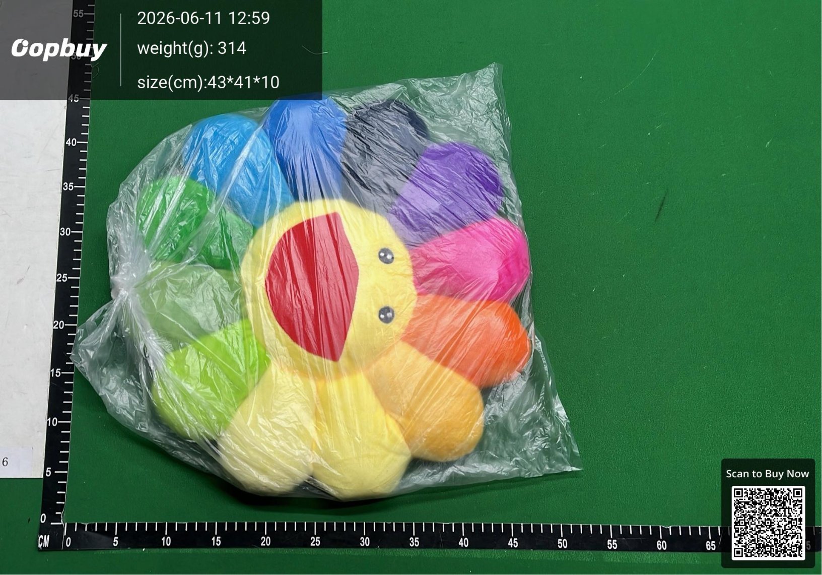 Sunflower Plush Toy for Girls, Sleeping Pillow, Cute Doll for Bed, Oversized Internet Celebrity Doll, Korean Style QC