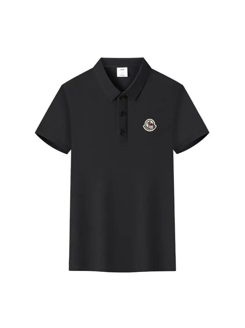 Cross-border Summer Meng K Men's Heart New Fashion Brand Simple Embroidery Sewing Pure Cotton Casual Short-sleeved Business POLO Shirt