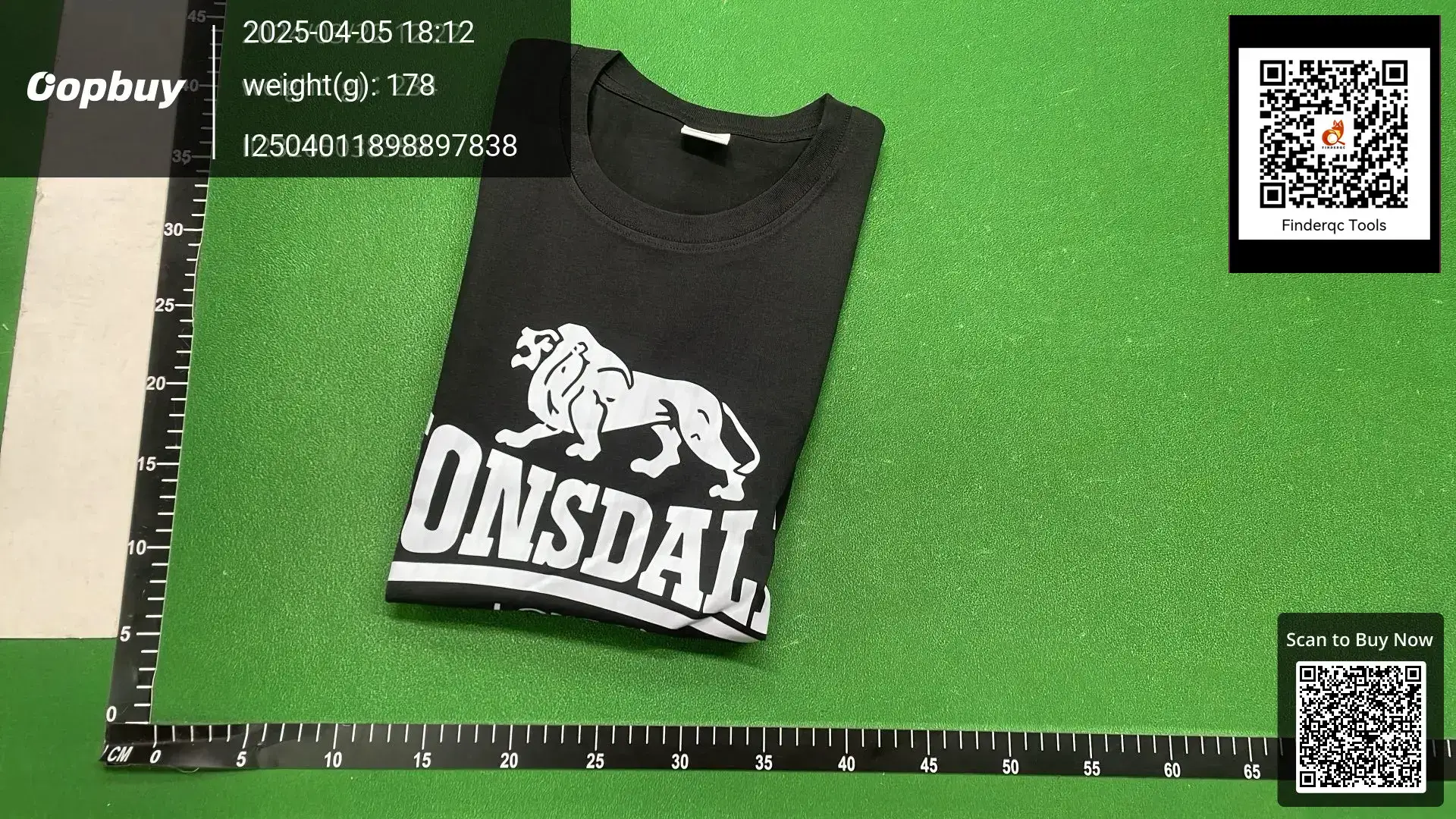 Lonsdale London T-shirt Black