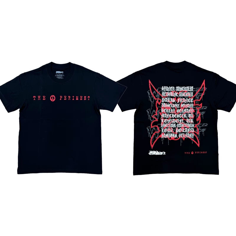 Kk11 Ken Carson  Tour Merch T-Shirt Venue Limited Edition Printed Short-Sleeve T-Shirt QC-Foto von TAOBAO auf Qualit.ly