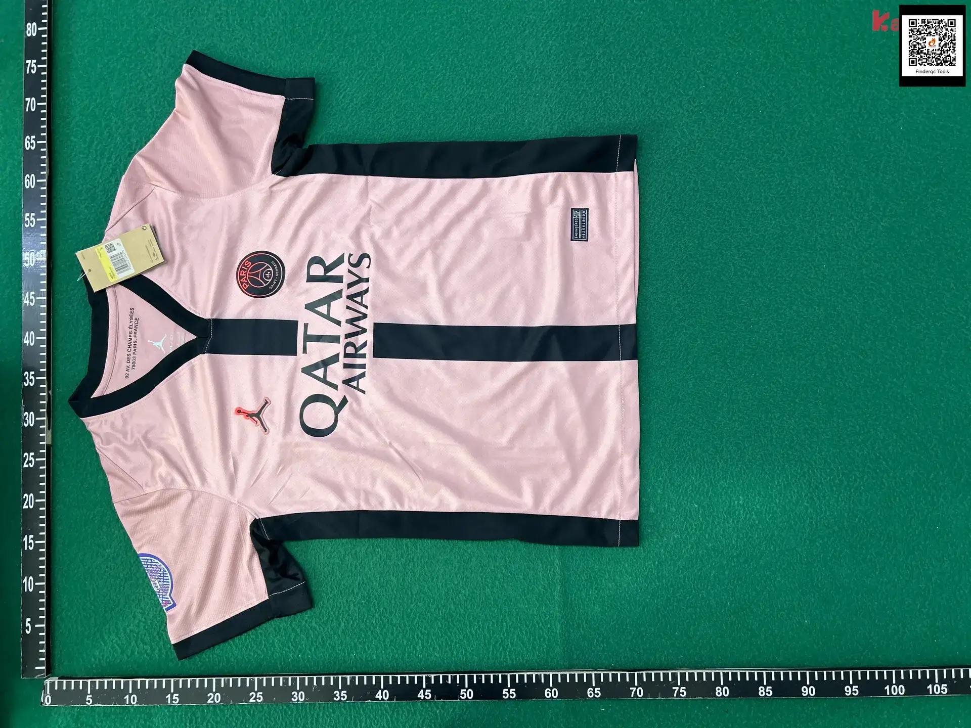 Paris Saint-Germain 2023/24 Away Jersey Pink Black