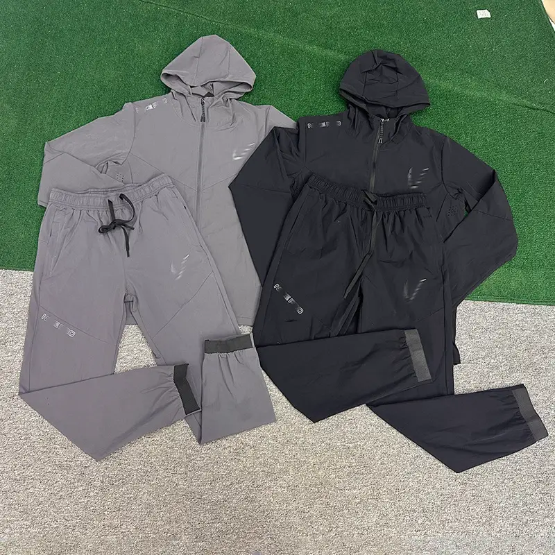 Wholesale Spring and Autumn Sports Jackets, Jackets, Trousers, Sports Elastic, Quick-Drying, Breathable, Casual, Loose and Non-Restrictive
