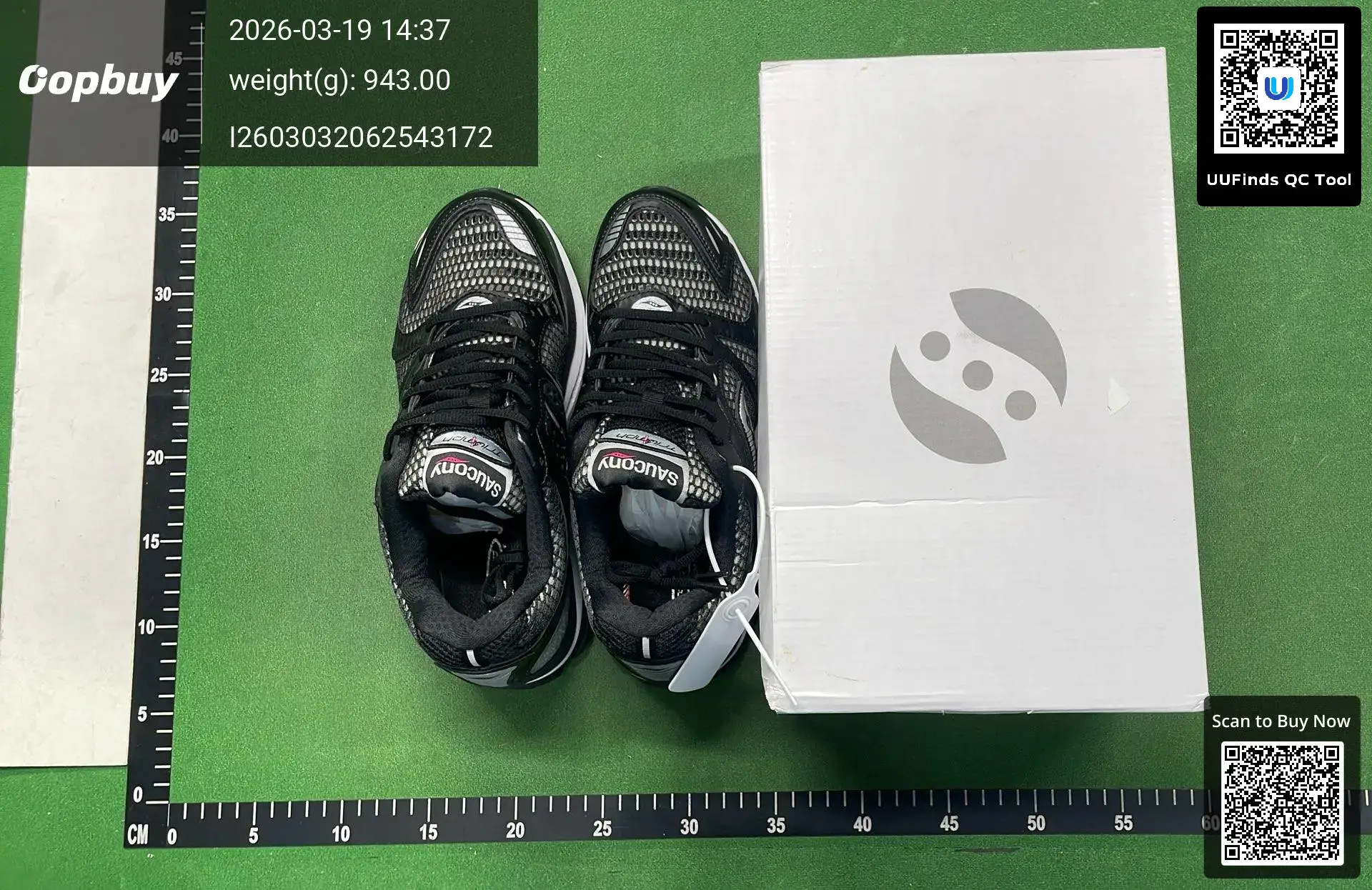 Saucony ProGrid Omni 9 Black White