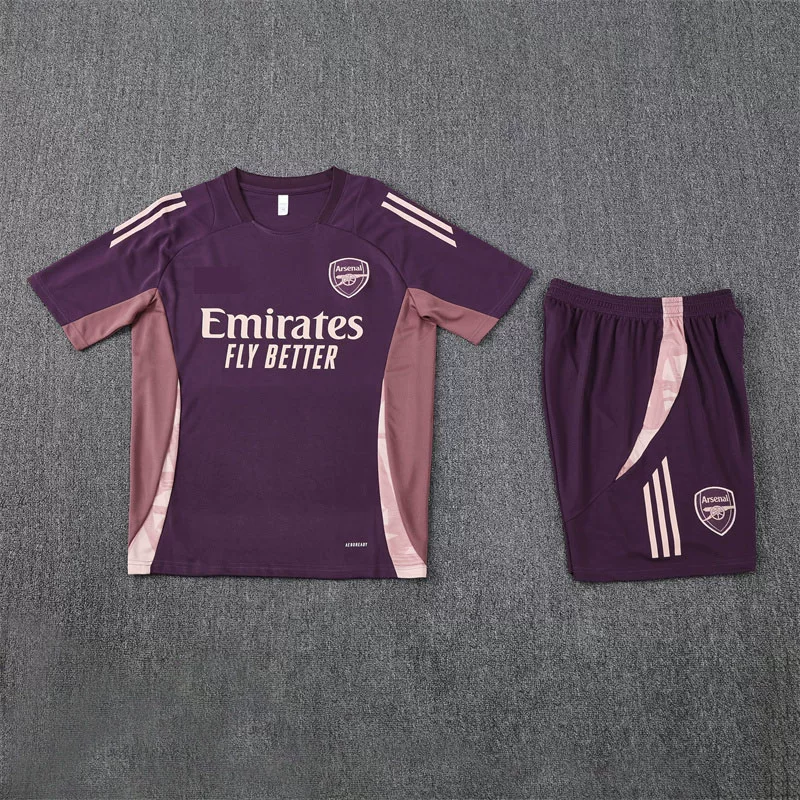 25-26 Popular Club Football Uniforms for Adults and Children, Men's and Women's Short-Sleeved Custom Printed Sports Jerseys Foto QC de TAOBAO na Qualit.ly