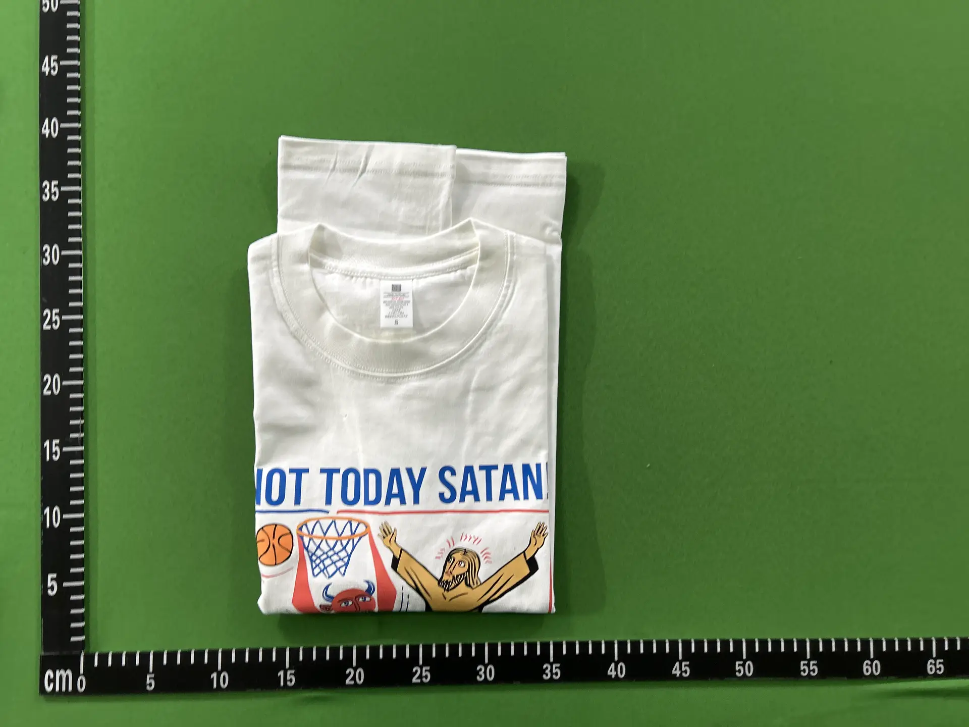 Xihai boardwalk short sleeved t-shirt American street fun parody basketball loose cotton round neck half sleeved top tee
