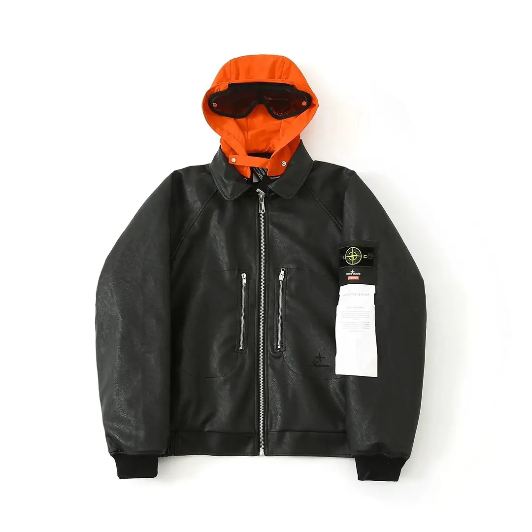 Goggles 🥽Leather Jacket Jacket 12.26 after not after-sale photographed not returnable or exchangeable