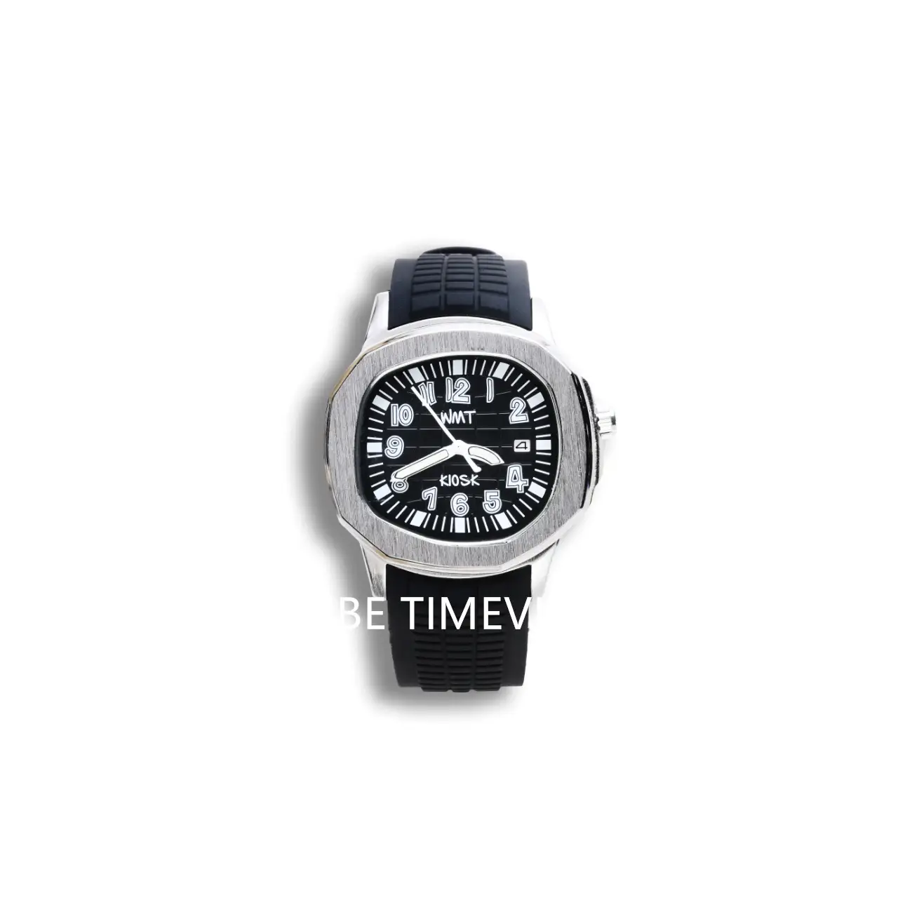 In Stock Wmt Special-Shaped Gift Watch No Identity Great Power Chen Zhen's Same Automatic Mechanical Graffiti Dial