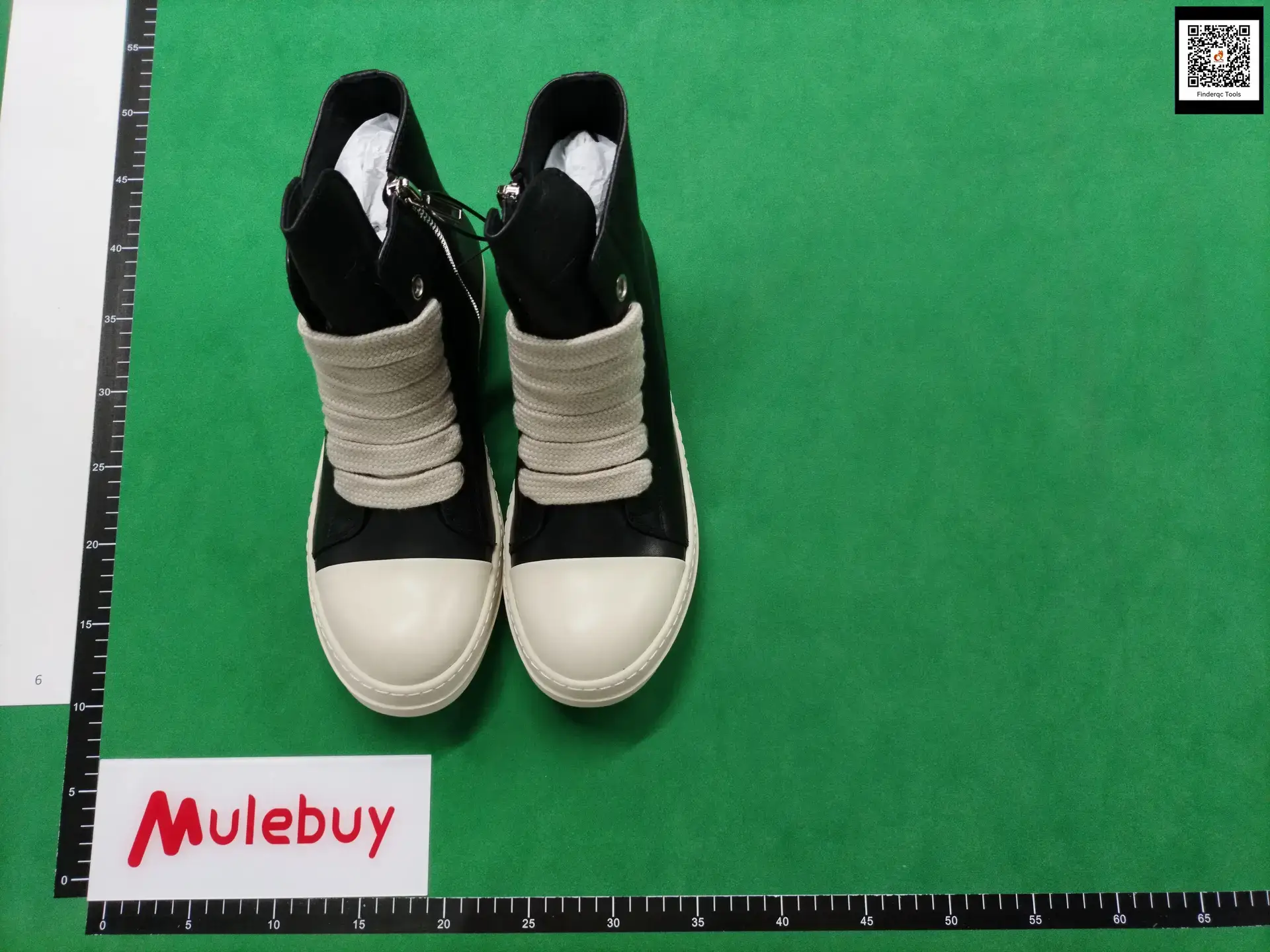 Rick Owens DRKSHDW High Top Sneakers Black