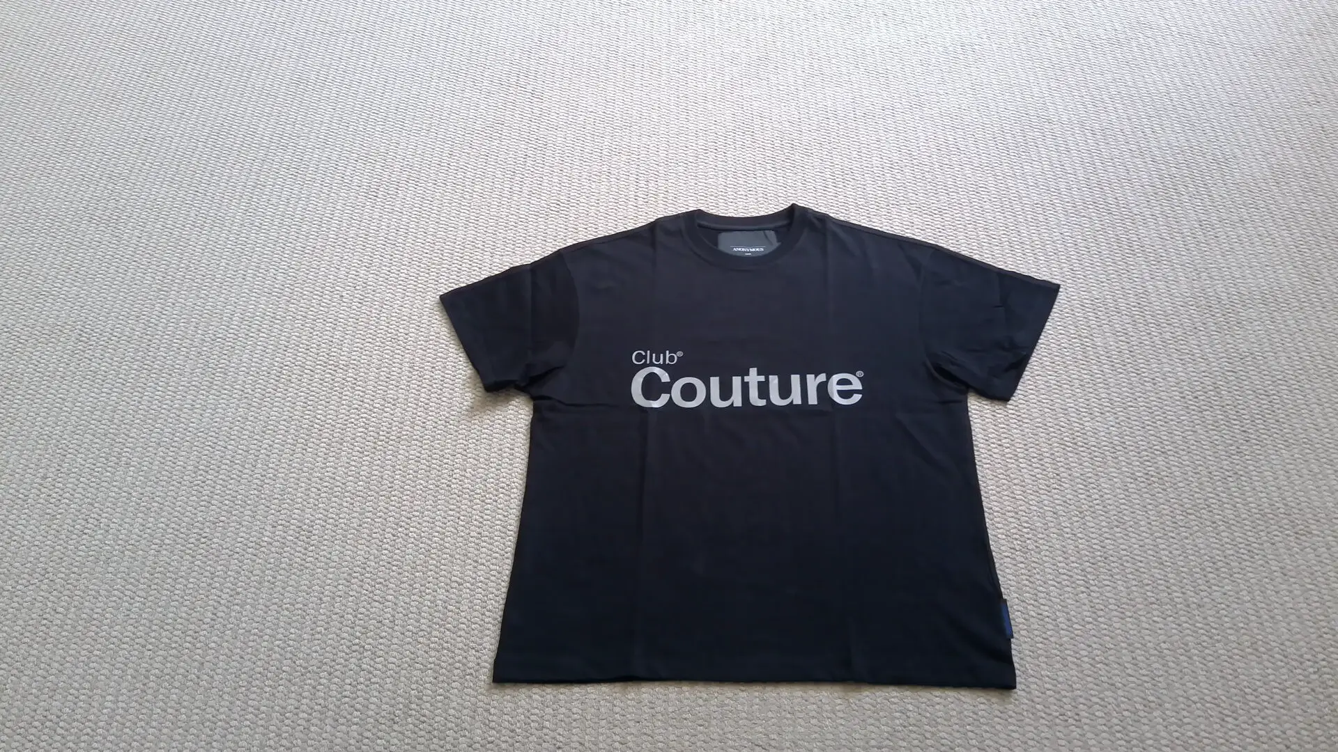 Anonymous Club Opium YVL Style Black Reflective Loose Short Sleeve Beenslackin Same Style