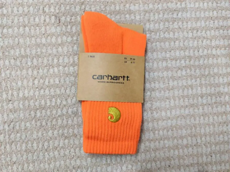 Carhartt Orange Socks