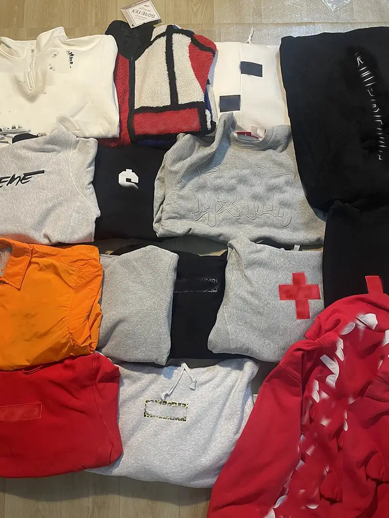 24FW Arc Crewneck Hooded Sweatshirt美式街头潮S coat jacket