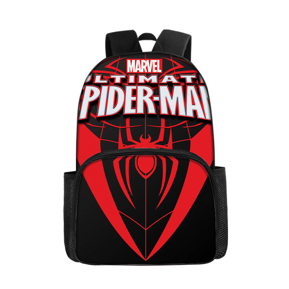 Cross-border Hot-selling Spiderman Backpack Primary School Student Cartoon Schoolbag Boy Printed Backpack Superman Spiderman