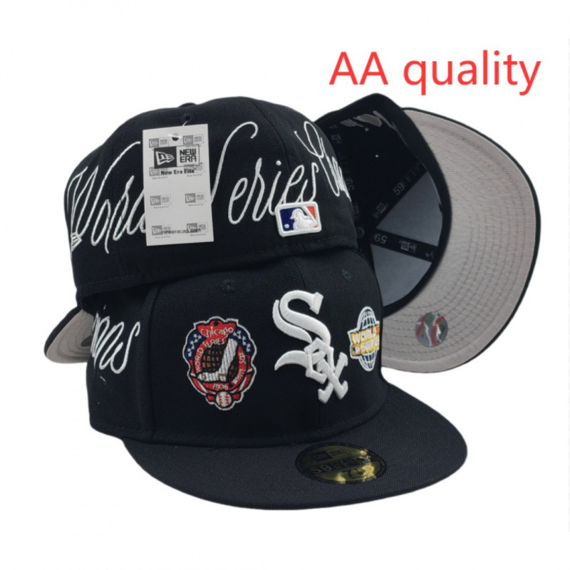 2025 New Hot-Selling Cross-Border Foreign Trade Team League Baseball Cap with Aa Pattern, Flat Brim, Fashionable Size Flat Brim Hat QC-foto från 1688 på Qualit.ly