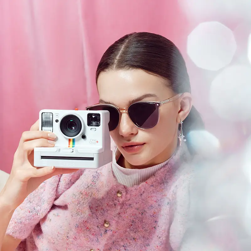 American Polaroid Polarized Sunglasses Snow Uv Protection Driving Hd Nylon Sunscreen Women's Sunglasses 0043