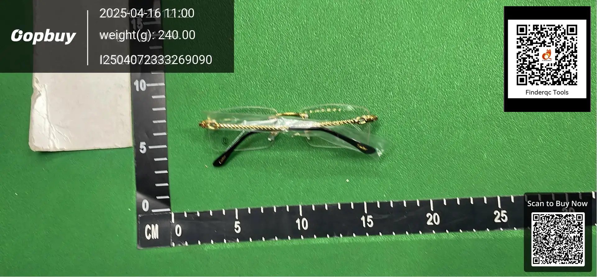 Cartier rimless glasses